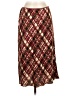 Ilyza Argyle Brown Pink Casual Skirt Size 4 (estimated) - photo 1