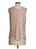 E3 by Etcetera Pink Sleeveless Silk Top Size 4 - photo 2
