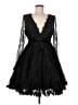 Mac Duggal 100% Polyester Black Cocktail Dress Size 6 - photo 1
