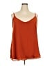 Torrid 100% Polyester Orange Sleeveless Blouse Size 2X Plus (2) - photo 1