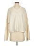 Abercrombie & Fitch Solid Ivory Pullover Sweater Size S - photo 1
