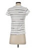 Athleta Stripes Silver Short Sleeve T-Shirt Size XS - photo 2