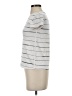 Athleta Stripes Silver Short Sleeve T-Shirt Size XS - photo 5