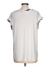 Fortune + Ivy 100% Polyester Ivory Short Sleeve Blouse Size L - photo 2
