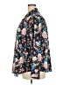 Torrid Floral Blue Long Sleeve Blouse Size 2X Plus (2) - photo 5