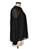Ann Taylor LOFT 100% Polyester Black Long Sleeve Blouse Size M - photo 4