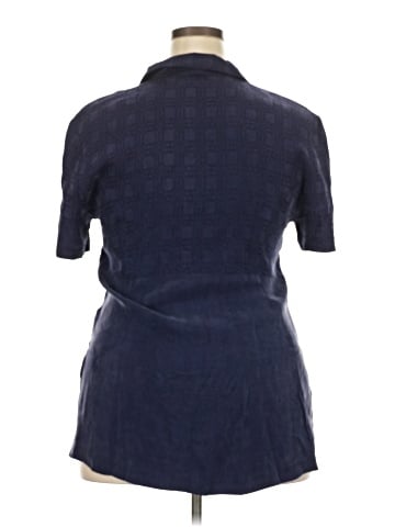 Wild Rose Short Sleeve Blouse (view 2)