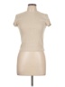 Assorted Brands Tan Short Sleeve Turtleneck Size L - photo 1