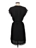 H&M 100% Polyester Solid Black Cocktail Dress Size 8 - photo 2
