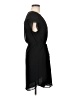 H&M 100% Polyester Solid Black Cocktail Dress Size 8 - photo 4