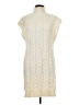 Fore Chevron-herringbone Ivory Casual Dress Size L - photo 1