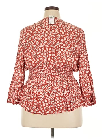 American Rag Cie 3/4 Sleeve Blouse (view 2)