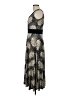 Perceptions Animal Print Gray Cocktail Dress Size 10 - photo 5