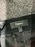 Theory Black Faux Leather Skirt Size 2 - photo 4