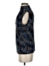 DKNY Blue Sleeveless Blouse Size XS - photo 5