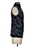 DKNY Blue Sleeveless Blouse Size XS - photo 4