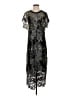 BCBGMAXAZRIA 100% Polyester Black Cocktail Dress Size 4 - photo 1