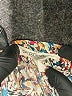BCBGeneration 100% Polyester Floral Gray Tan Casual Pants Size M - photo 6