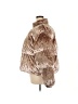 Fabletics Metallic Brown Faux Fur Jacket Size 2X - photo 5