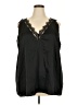 Shein Curve 100% Polyester Black Sleeveless Blouse Size 4X - photo 1