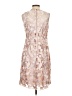 Elie Tahari Metallic Tan Cocktail Dress Size 4 - photo 2