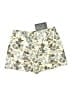 Tuckernuck 100% Polyester Floral Ivory Shorts Size XL - photo 1