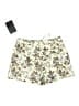 Tuckernuck 100% Polyester Floral Ivory Shorts Size XL - photo 2