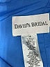 David's Bridal 100% Polyester Blue Cocktail Dress Size 10 - photo 6