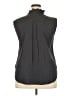 Dylan 100% Rayon Gray Black Sleeveless Button-Down Shirt Size XXL - photo 2