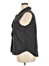 Dylan 100% Rayon Gray Black Sleeveless Button-Down Shirt Size XXL - photo 5