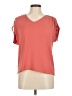 Ann Taylor Orange Short Sleeve Top Size M - photo 1
