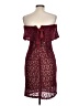 Moon River 100% Polyester Burgundy Cocktail Dress Size L - photo 2