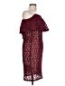 Moon River 100% Polyester Burgundy Cocktail Dress Size L - photo 4