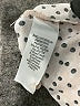 Adrianna Papell Animal Print Polka Dots Tan 3/4 Sleeve Blouse Size M - photo 8