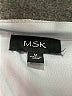 MSK Silver 3/4 Sleeve Top Size M - photo 7