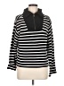 J.Crew 100% Cotton Stripes Black Pullover Sweater Size M - photo 1