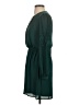 Express 100% Polyester Solid Green Casual Dress Size XS - photo 5