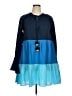 Figue Color Block Blue Casual Dress Size XL - photo 1