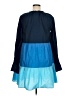 Figue Color Block Blue Casual Dress Size XL - photo 2