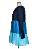 Figue Color Block Blue Casual Dress Size XL - photo 5