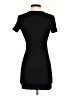 Forever 21 Solid Black Casual Dress Size S - photo 2