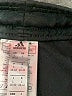 Adidas 100% Polyester Solid Black Track Pants Size L - photo 7