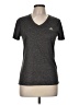 Adidas 100% Polyester Gray Active T-Shirt Size M - photo 1