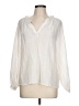Joie Ivory Long Sleeve Blouse Size L - photo 1