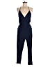 Lulus 100% Rayon Solid Blue Jumpsuit Size M - photo 1