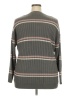 Assorted Brands 100% Acrylic Stripes Gray Pullover Sweater Size 2X - photo 2