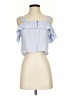 Aqua 100% Cotton Blue Sleeveless Blouse Size S - photo 1