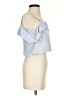 Aqua 100% Cotton Blue Sleeveless Blouse Size S - photo 4