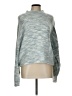 Sincerely Jules Metallic Teal Pullover Sweater Size L - photo 1