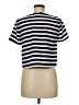 Forever 21 100% Polyester Stripes Black Short Sleeve Top Size M - photo 2